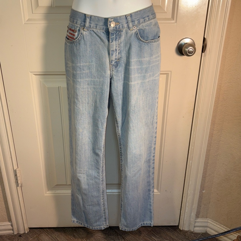 Tommy Hilfiger Blue Denim Jeans size 6, Inseam 31